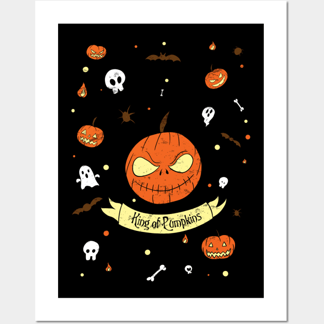 Jack Pumpkington Wall Art by Declin